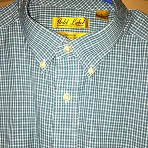 GOLD LABEL LARGE   NON IRON PERFECT PERFORMANCE. LIKE NEW!!